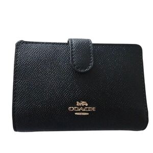Coach Black Leather Wallet